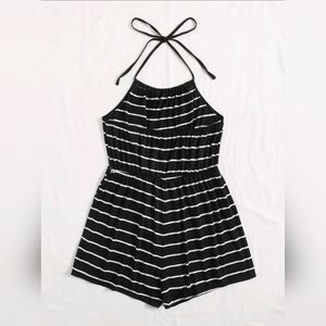 NWOT Striped Romper